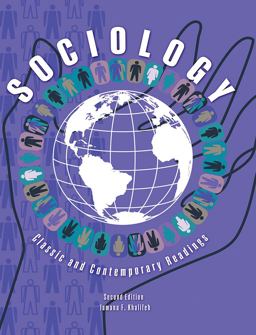 Sociology Classic and Contemporary Readings 2nd 9781465209153 Front Cover