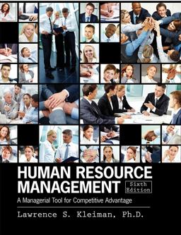 Human Resource Management A Managerial Tool for Competitive Advantage 6th 9781465210142 Front Cover