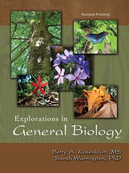 Explorations in General Biology  9781465218452 Front Cover