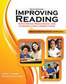 Improving Reading Interventions Strategies and Resources 6th 9781465240125 Front Cover