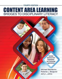 Content Area Learning Bridges to Disciplinary Literacy 4th 9781465241627 Front Cover