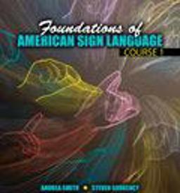 Foundations of American Sign Language: Course I