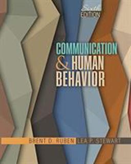 Communication & Human Behavior:  9781465251909 Front Cover
