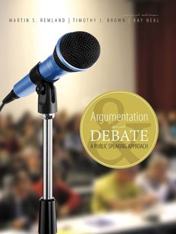 Argumentation and Debate A Public Speaking Approach 2nd 9781465252029 Front Cover