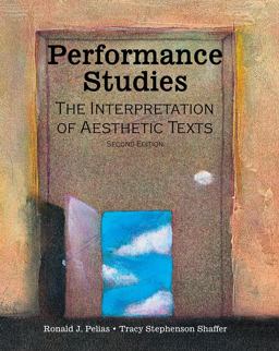 Performance Studies The Interpretation of Aesthetic Texts 2nd 9781465254719 Front Cover