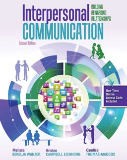 Interpersonal Communication: Building Rewarding Relationships 2nd 9781465284631 Front Cover