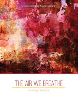 Air We Breathe: Sociology of Religion  9781465287519 Front Cover