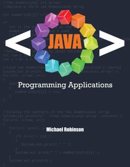 Java Programming Applications