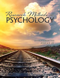 Research Methods in Psychology  9781465296665 Front Cover