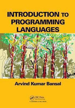 Introduction to Programming Languages  9781466565142 Front Cover