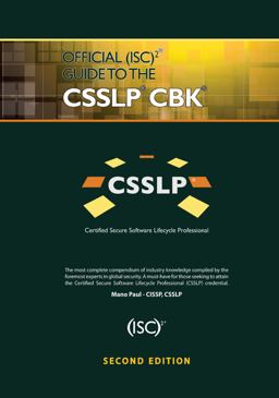 Official (ISC)2 Guide to the CSSLP CBK 2nd 9781466571273 Front Cover