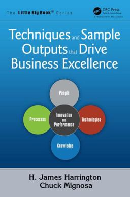 Techniques and Sample Outputs That Drive Business Excellence  9781466577268 Front Cover