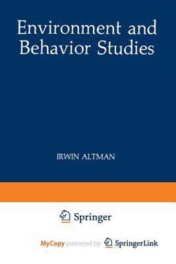 Environment and Behavior Studies