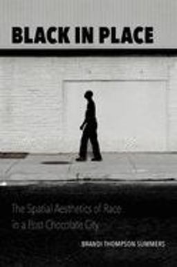Black in Place The Spatial Aesthetics of Race in a Post-Chocolate City  9781469654010 Front Cover