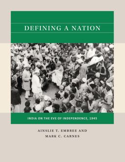 Defining a Nation India on the Eve of Independence 1945  9781469670799 Front Cover