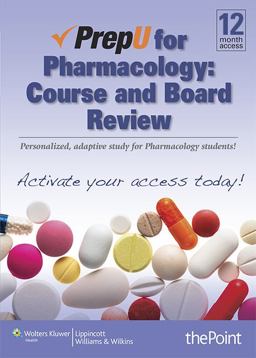 PrepU for Medical Pharmacology