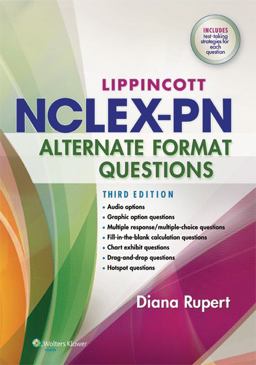 Lippincott's NCLEX-PN Alternate Format Questions 3rd 9781469845357 Front Cover