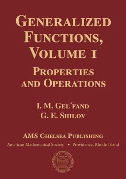 Generalized Functions: Properties and Operations  9781470426583 Front Cover