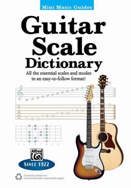 Mini Music Guides -- Guitar Scale Dictionary