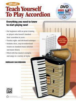 Alfred's Teach Yourself to Play Accordion Everything You Need to Know to Start Playing Now!, Book and Online Video/Audio/Software  9781470627638 Front Cover
