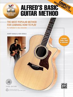 Alfred's Basic Guitar Method, Complete The Most Popular Method for Learning How to Play, Book and Online Video/Audio/Software 3rd 9781470631406 Front Cover