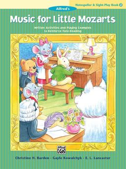 Music for Little Mozarts Notespeller and Sight-Play Book, Bk 2
