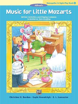 Music for Little Mozarts Notespeller and Sight-Play Book, Bk 3