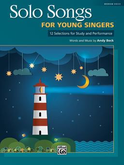 Solo Songs for Young Singers 12 Selections for Study and Performance for Mediym Voice  9781470640064 Front Cover