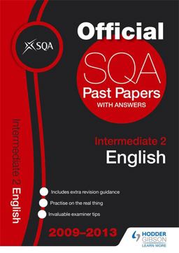 SQA Past Papers 2013 Intermediate 2 English