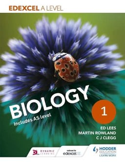 Edexcel A Level Biology Student Book 1  9781471807343 Front Cover