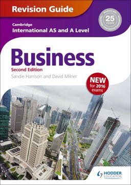 Cambridge International AS/A Level Business Revision Guide 2nd Edition 2nd 2015 Revised  9781471847707 Front Cover