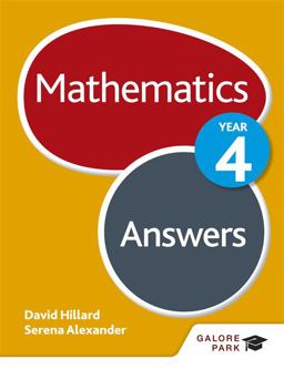 Mathematics Year 4 Answers 2015 9781471856488 Front Cover