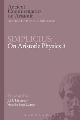 Simplicius: on Aristotle Physics 3