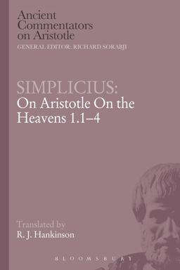 Simplicius: on Aristotle on the Heavens 1. 1-4