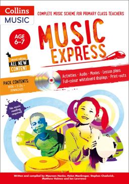 Music Express - Music Express: Age 6-7 (Book + 3CDs): Complete Music Scheme for Primary Class Teachers