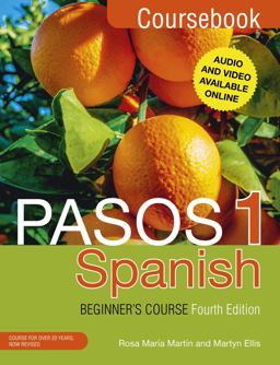 Pasos 1 (Fourth Edition): Spanish Beginner's Course Coursebook 4th 9781473610682 Front Cover