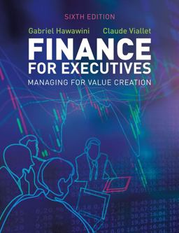 Finance for Executives Managing for Value Creation 6th 9781473749245 Front Cover