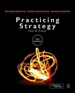 Practicing Strategy Text and Cases 2nd 9781473912861 Front Cover
