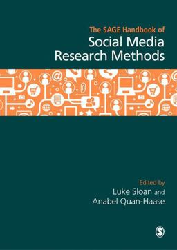 Sage Handbook of Social Media Research Methods:  9781473916326 Front Cover