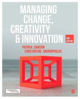 Managing Change, Creativity and Innovation:  9781473964280 Front Cover
