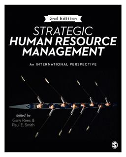 Strategic Human Resource Management An International Perspective 2nd 9781473969322 Front Cover