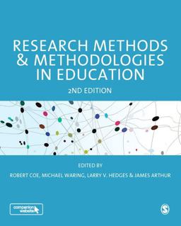 Research Methods and Methodologies in Education:  9781473969803 Front Cover