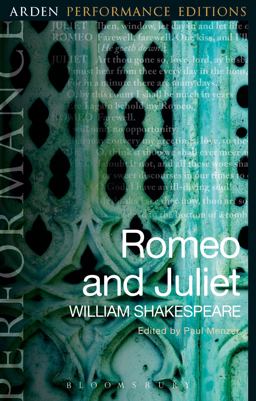 Romeo and Juliet: Arden Performance Editions  9781474280143 Front Cover