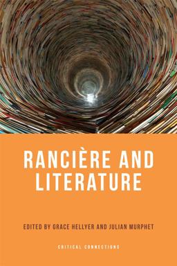 Ranciï¿½re and Literature  9781474402576 Front Cover