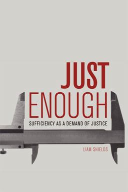 Just Enough Sufficiency As a Demand of Justice  9781474432603 Front Cover