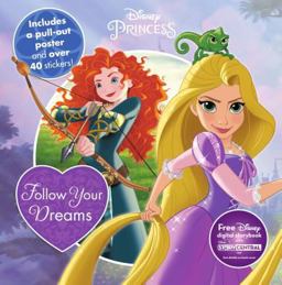 Disney Princess Follow Your Dreams  9781474836067 Front Cover