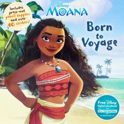 Disney Moana Born to Voyage:  9781474860130 Front Cover