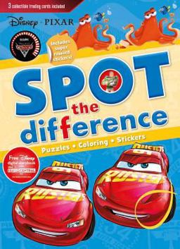 Disney Pixar Spot the Difference Includes Super Reward Stickers!  9781474877688 Front Cover