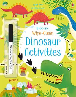 Wipe-Clean Dinosaur Activities  9781474919012 Front Cover