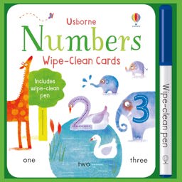 Wipe-Clean Number Cards  9781474922432 Front Cover
